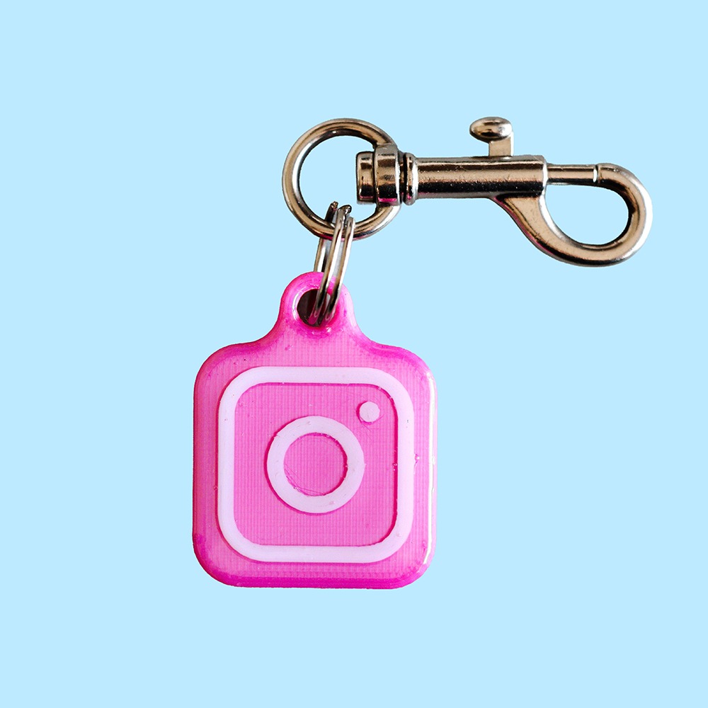 NFC Брелок Instagram з покриттям преміум