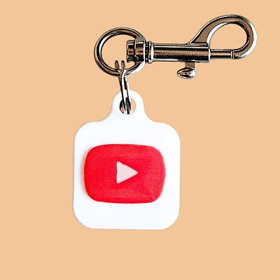 NFC Брелок YouTube з покриттям преміум