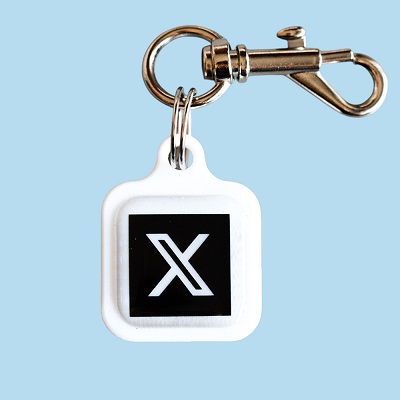 NFC Брелок Х(Twitter) з покриттям