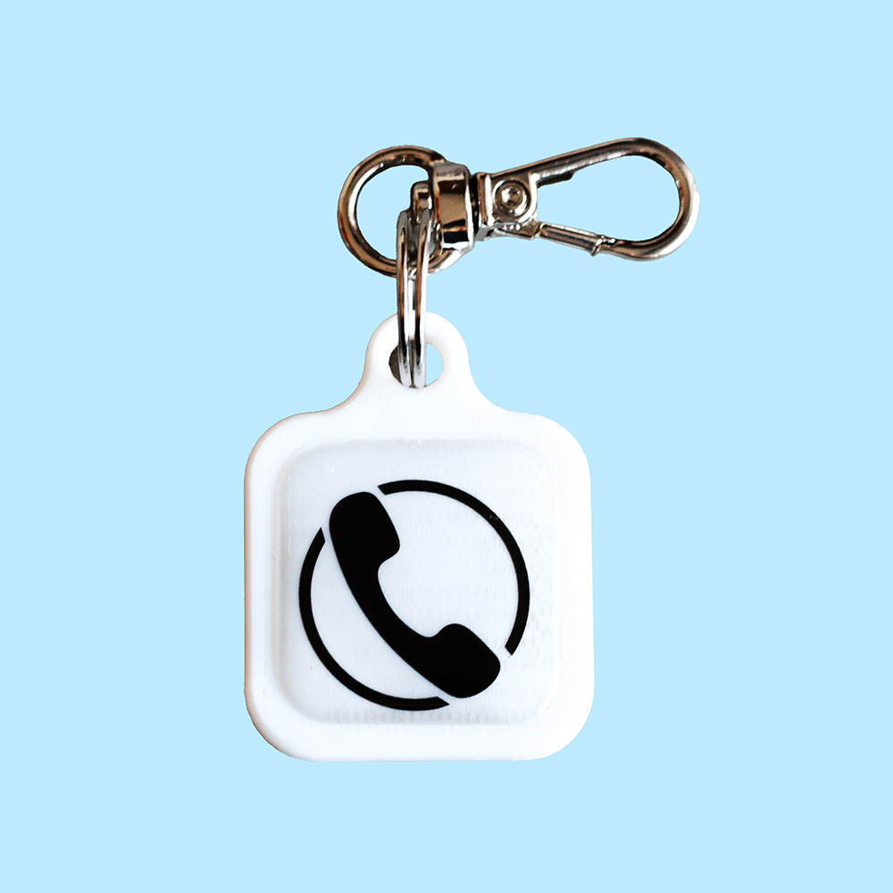 NFC Брелок Тelephone з покриттям